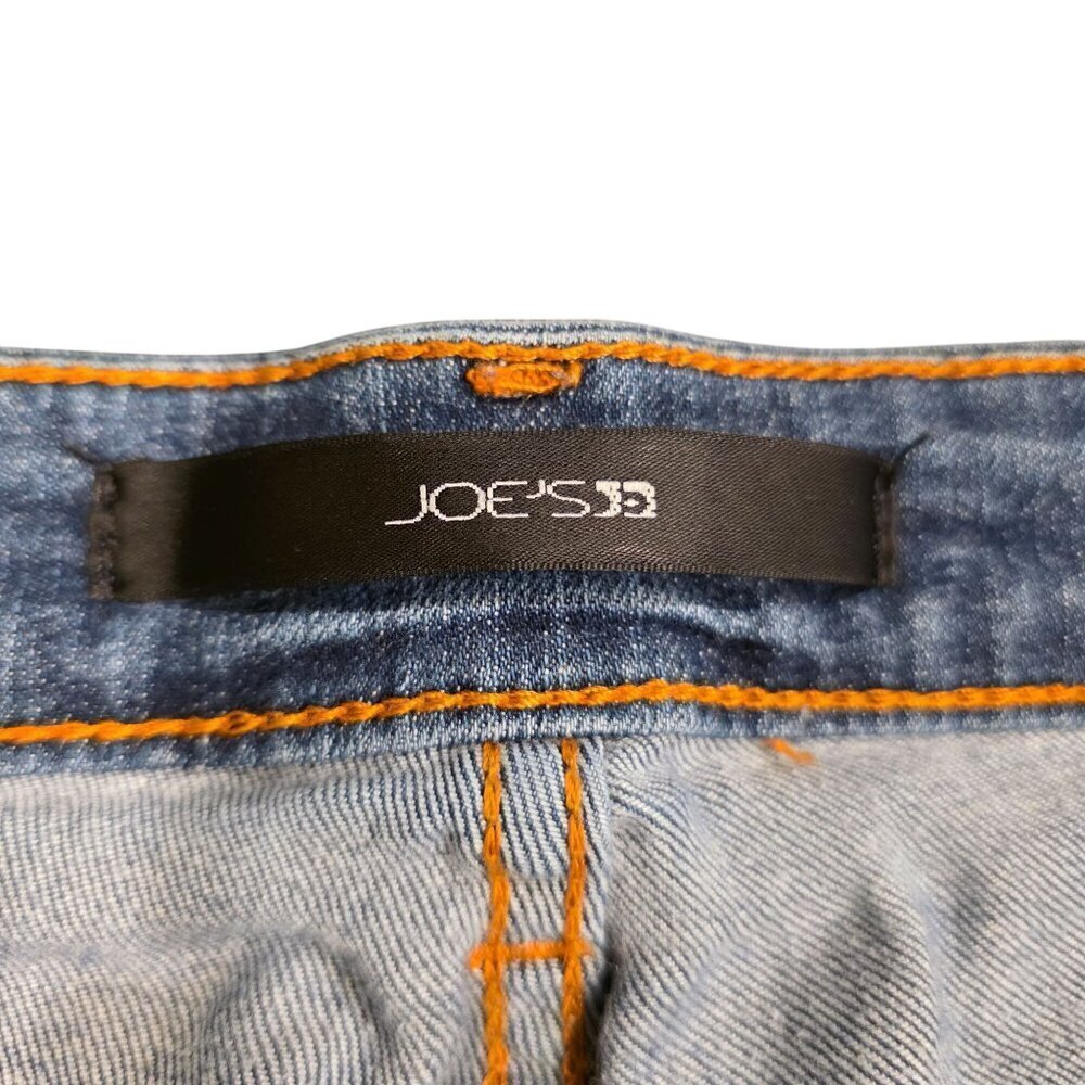 Joe's Jeans The Straight Leg Crop Cuffed Jeans Medium Leslie Wash 31 - Picture 6 of 16